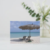 oranjestad briefkaart (Staand voorkant)