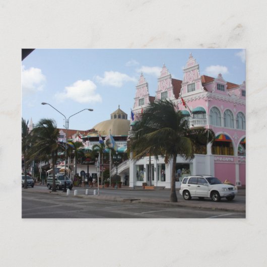 oranjestad briefkaart (Voorkant)