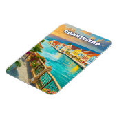 Oranjestad, Caribbean jewel Magneet (Linkerzijde)