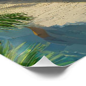 Oranjestad, Caribbean jewel Perfect Poster (Hoek)