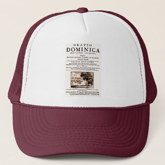Oratio Dominica Trucker Pet (Voorkant)