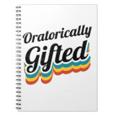 Oratorisch getinte debiteurenforum notitieboek (Voorkant)
