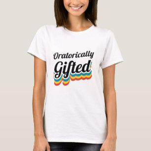 Oratorisch getinte debiteurenforum t-shirt