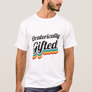 Oratorisch getinte debiteurenforum t-shirt