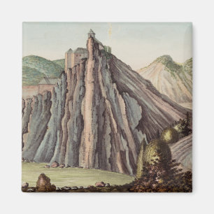 Orava Kasteel vanuit de noordkant in Slowakije Magneet