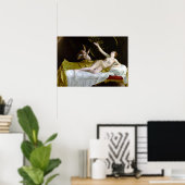 Orazio Gentileschi Danaë en de Shower of Gold Poster (Thuiskantoor)