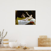 Orazio Gentileschi Danaë en de Shower of Gold Poster (Keuken)