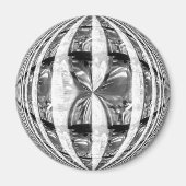Orb Chrome fridge magnet (Voorkant)