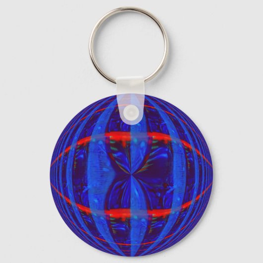 Orb Dark Blue sleutelhanger (Voorkant)