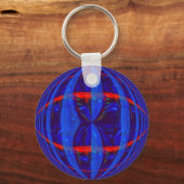 Orb Dark Blue sleutelhanger (Voorkant)