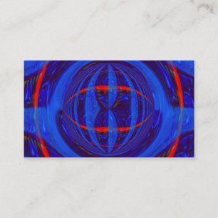 Orb Dark Blue visitekaartje