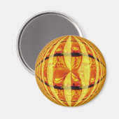 Orb Gold fridge magnet (Voorkant / Achterkant)