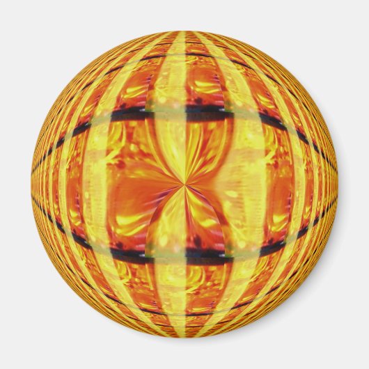 Orb Gold fridge magnet (Voorkant)