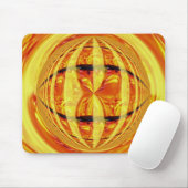 Orb Gold muismat (horizontaal) (Met muis)