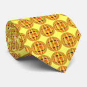 Orb Gold Yellow stropdas (Opgerold)
