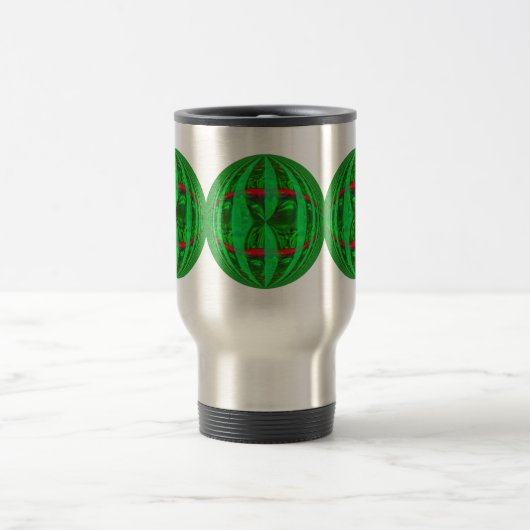 Orb Green Round-reisbus Reisbeker (Center)