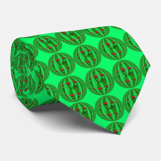 Orb Green stropdas (Opgerold)