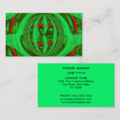Orb Green visitekaartje (Voorkant / Achterkant)