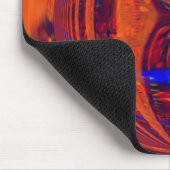 Orb Red mousepad (horizontaal) Muismat (Hoek)