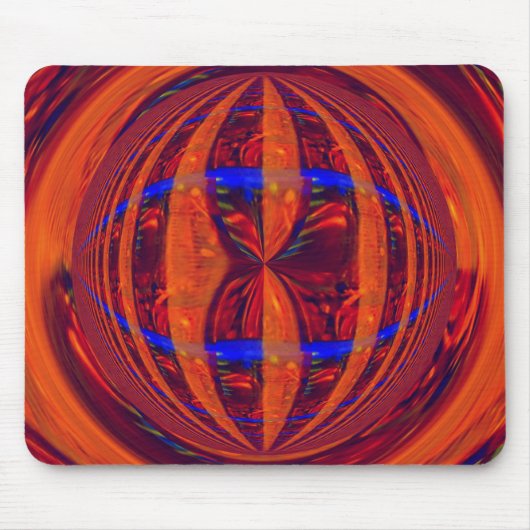 Orb Red mousepad (horizontaal) Muismat (Voorkant)