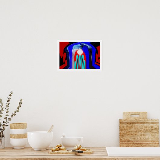 Orb van hoop poster (Keuken)