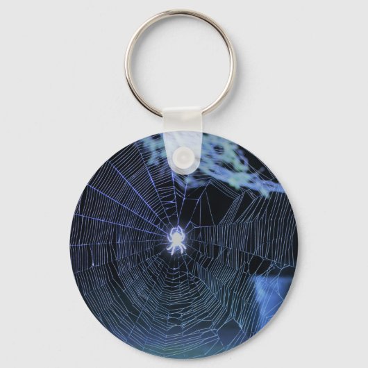 Orb Weaver 's nachts Sleutelhanger (Voorkant)