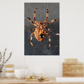 Orb Weaver Spider Poster (Keuken)