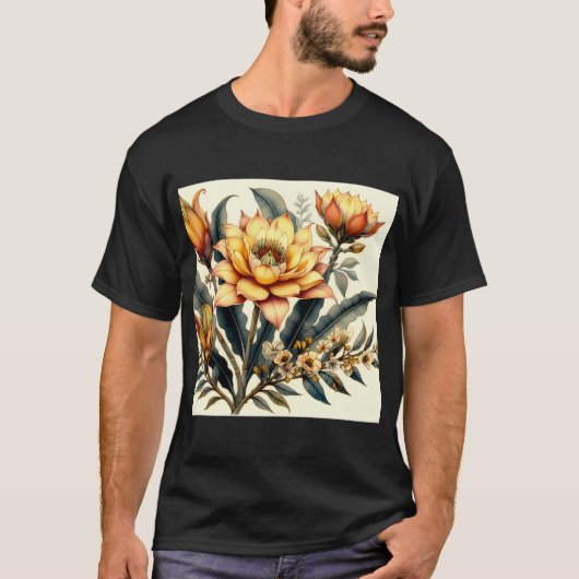 Orbea lutea (Gele Carrion Flower) T-shirt (Voorkant)