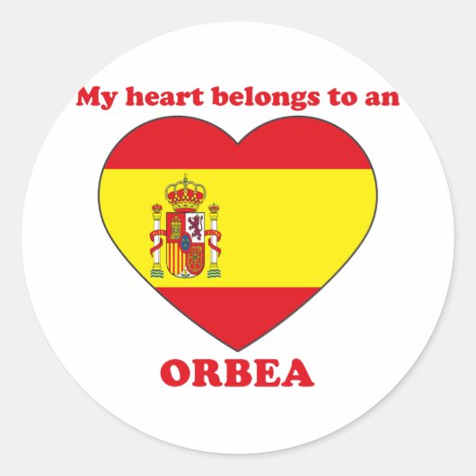 Orbea Ronde Sticker (Voorkant)