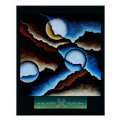 'Orbis Alia' Glanzend Poster (Voorkant)