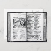 Orbis Sensualium Pictus Briefkaart (Voorkant / Achterkant)