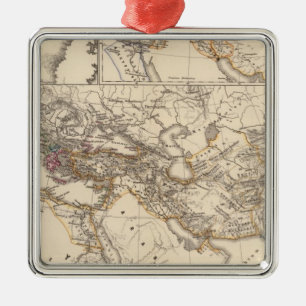 Orbis terrarum regni Persici tempore Metalen Ornament