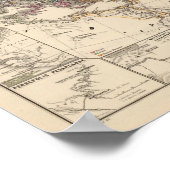 Orbis terrarum regni Persici tempore Poster (Hoek)