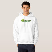 Orbisculate Hoodie Grappige Woordspeling Lime Ontw (Voorkant volledig)