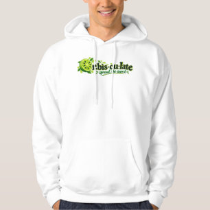 Orbisculate Hoodie Grappige Woordspeling Lime Ontw