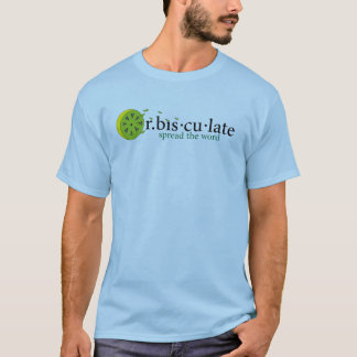 Orbisculate Verspreid het Woord Grappige Woordspel T-shirt