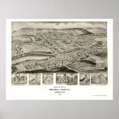 Orbisonia & Rock Hill, PA Panoramic Map - 1906 Poster (Voorkant)
