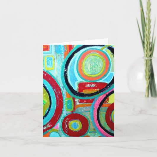 Orbit Blank Note-Kaart Kaart (Voorkant)