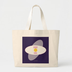 Orbit Girl — 90s Maximalistische Schoudertas Ret Grote Tote Bag