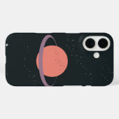 Orbit One – Minimal Ringged Planet Case-Mate iPhone Case (Achterkant (horizontaal))