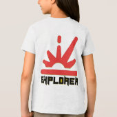 Orbit Rider Bella+Canvas Jeugd Tri-blend T-Shirt (Achterkant)