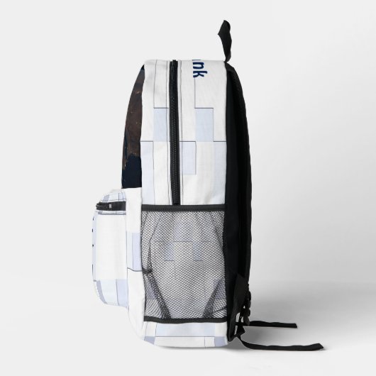 Orbital Dreidel Bedrukte Rugzak (Rechts)