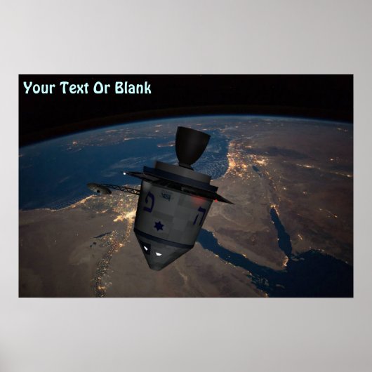 Orbital Dreidel Poster (Voorkant)