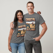 Orbital Outlaws Retro Video Game friends T-shirt (Unisex)