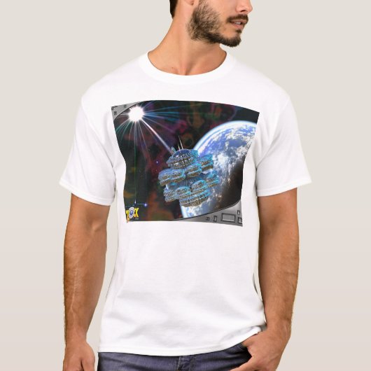Orbital Station 7 T-shirt (Voorkant)