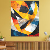 Orbitale convergentie canvas afdruk (Insitu (Woonkamer))