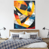 Orbitale convergentie canvas afdruk (Insitu (Slaapkamer))