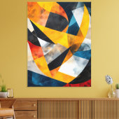 Orbitale convergentie canvas afdruk (Insitu (Woonkamer))