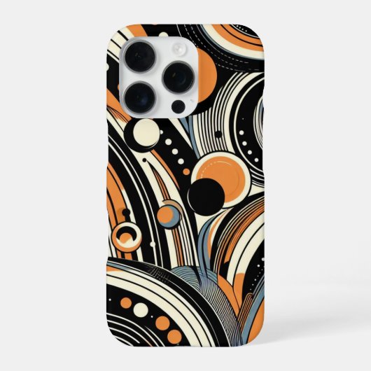 Orbitale Ritme iPhone Hoesje (Achterkant)