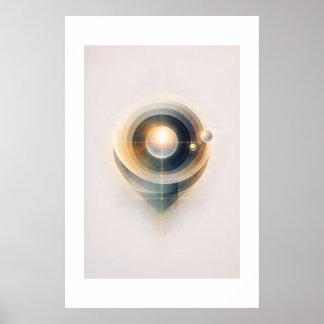 Orbitale Stilstand Poster
